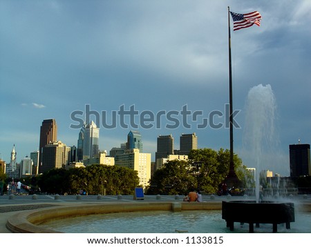 Philadelphia Skyline Art