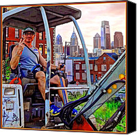 Philadelphia Skyline Canvas