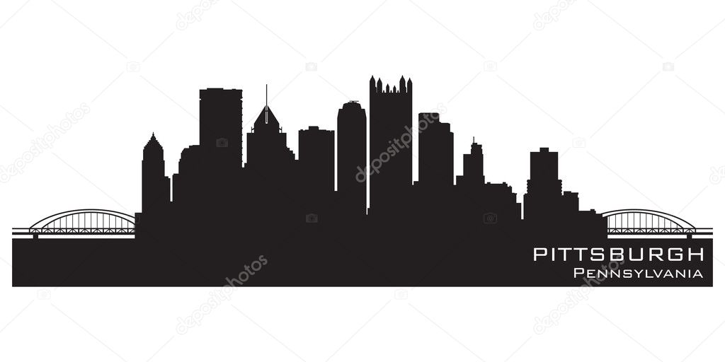 Philadelphia Skyline Silhouette