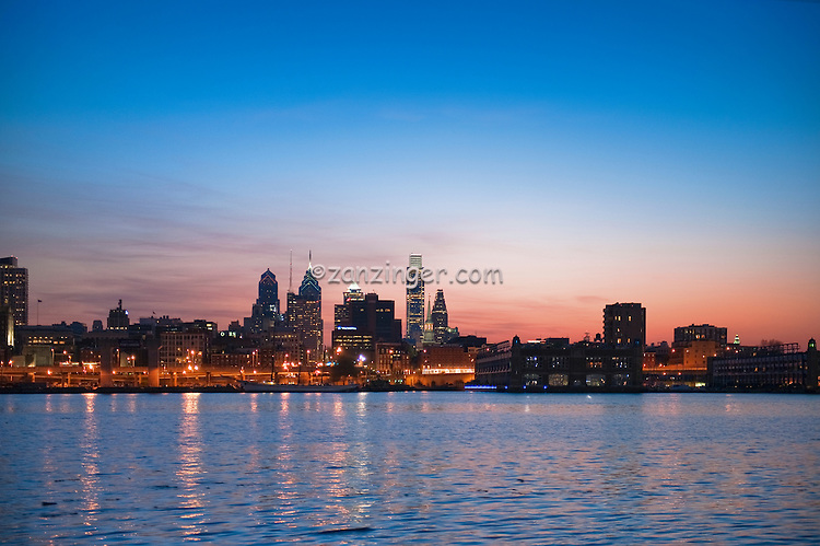 Philadelphia Skyline Silhouette