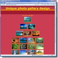 Photo Gallery Design For Website