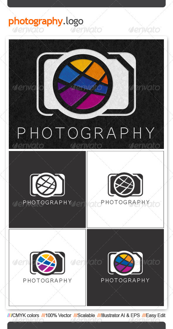 Photography Logo Psd Download