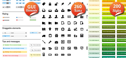 Photoshop Tools Icons Vector