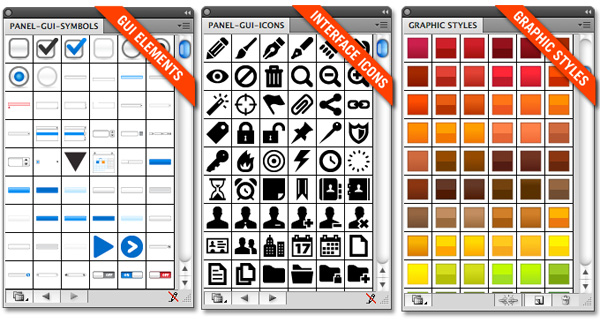 Photoshop Tools Icons Vector