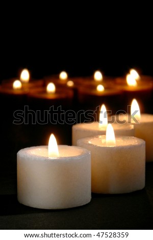 Pictures Of Candles Burning