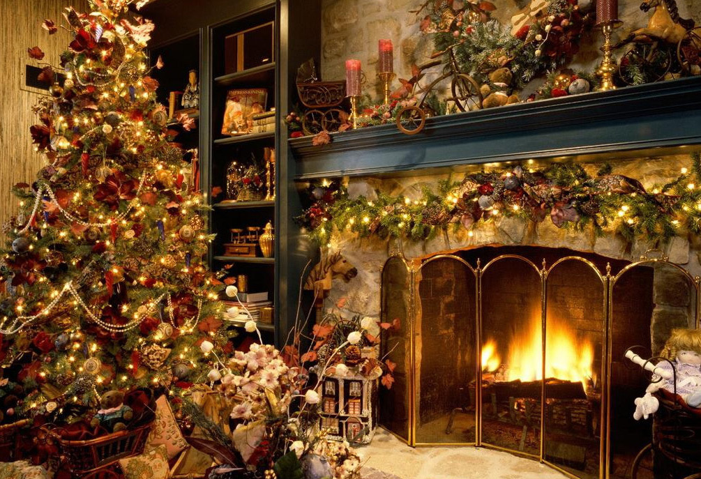 Pictures Of Christmas Decorations In Homes