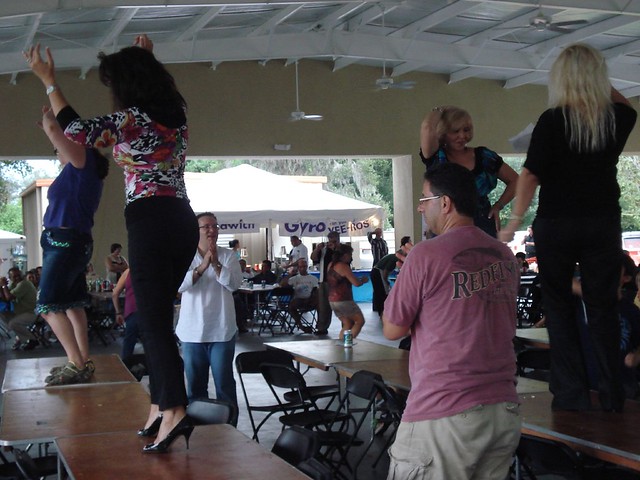 Pictures Of People Dancing On Tables