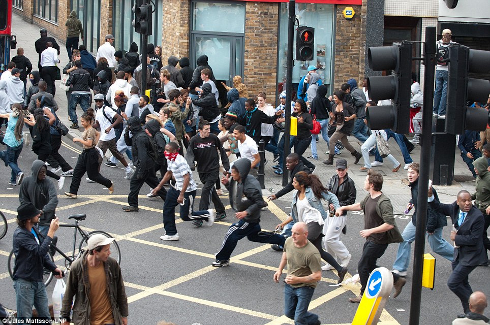 Pictures Of People Running Away