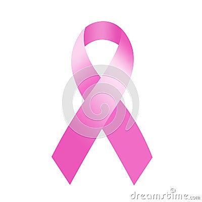 Pink Breast Cancer Ribbon Clip Art