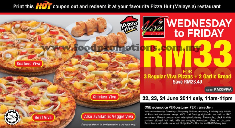 Pizza Hut Coupons India 2012