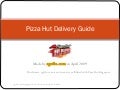 Pizza Hut Delivery Menu Singapore