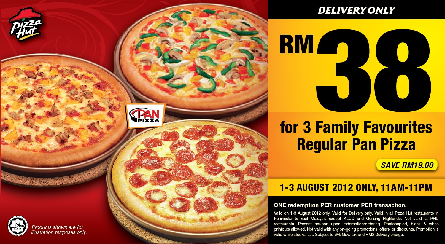 Pizza Hut Delivery Number Malaysia