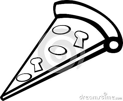 Pizza Slice Vector