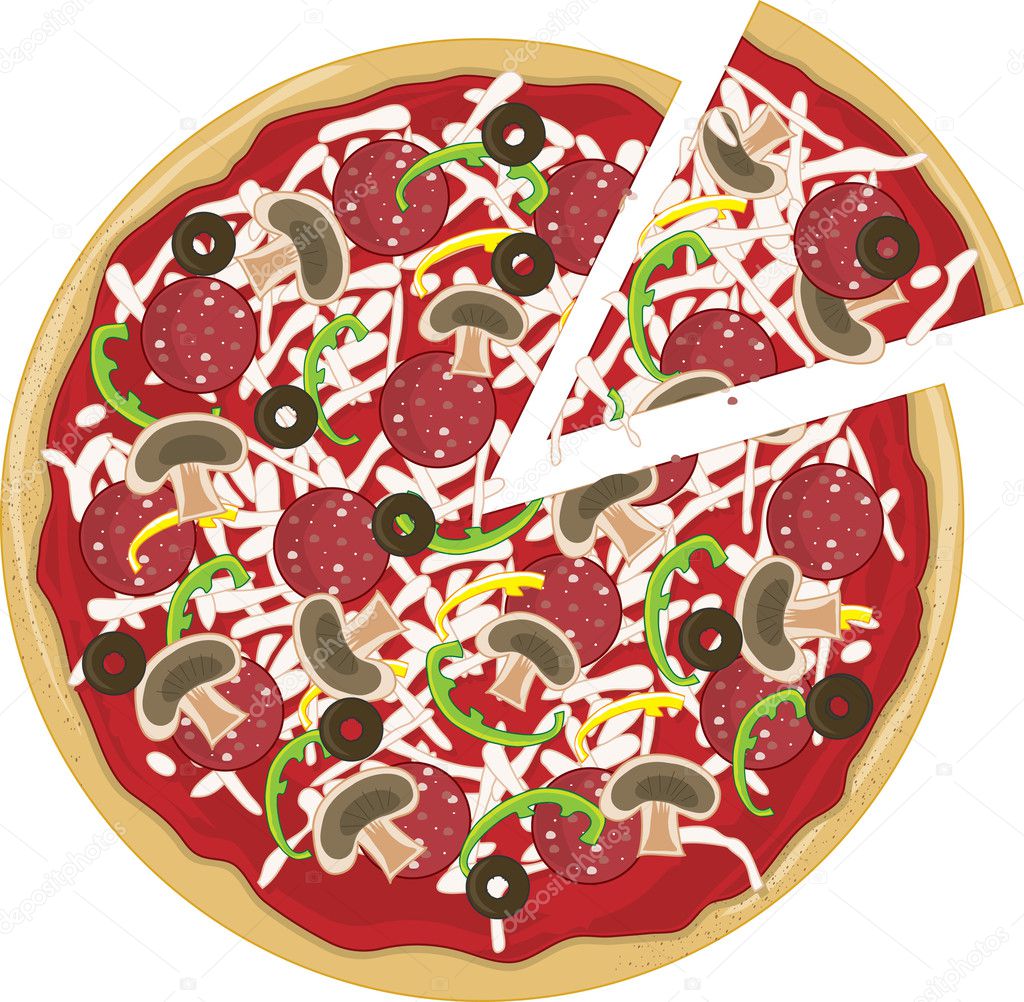 Pizza Slice Vector Free