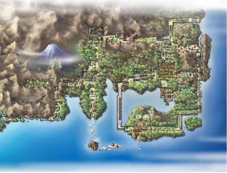 Pokemon Black 2 Map Of Relic Passage