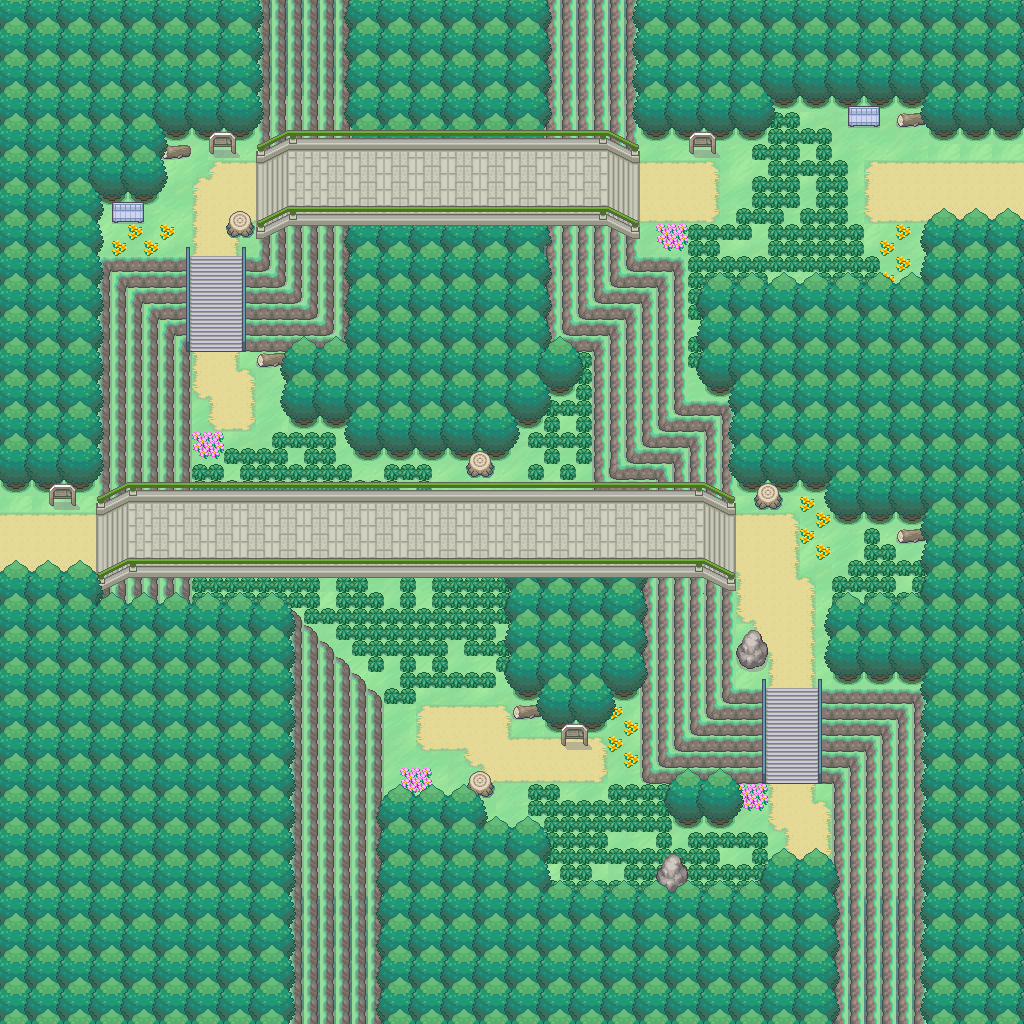 Pokemon Black 2 Map Route 18