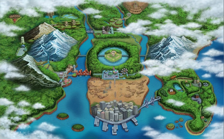 Pokemon Black 2 Map Route 18