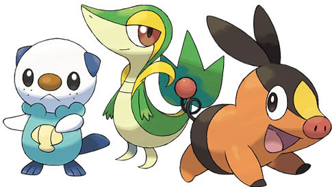 Pokemon Black 2 Starters Evolution