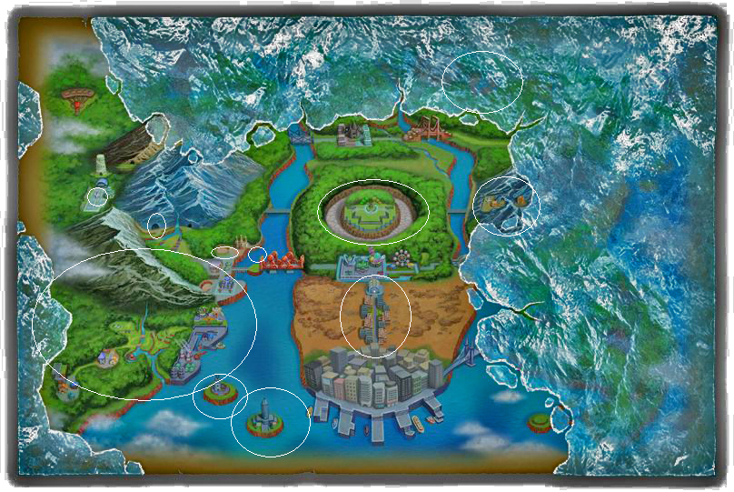 Pokemon Black And White 2 Map