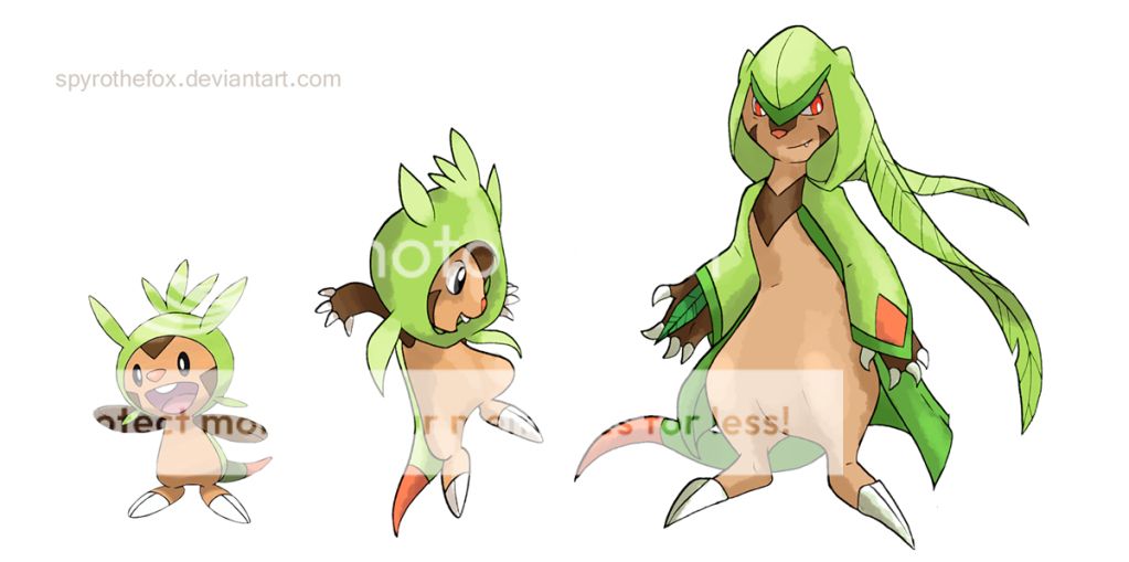 Pokemon X And Y Starters Evolved