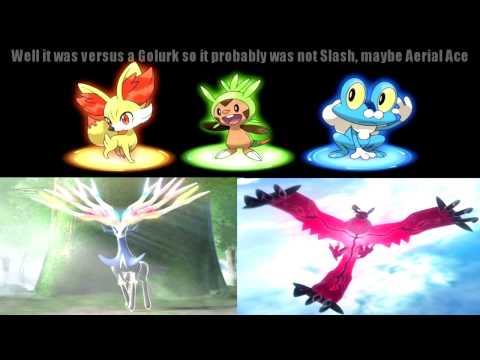 Pokemon X And Y Starters Final Form