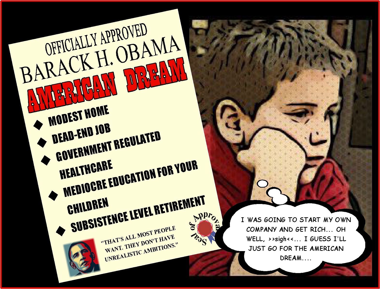 Political Cartoon Obama 2012