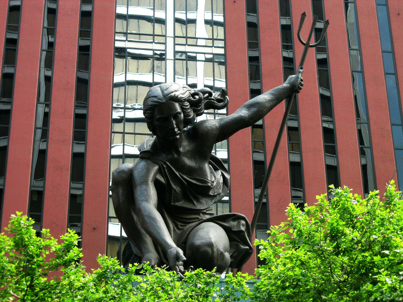 Portlandia Statue