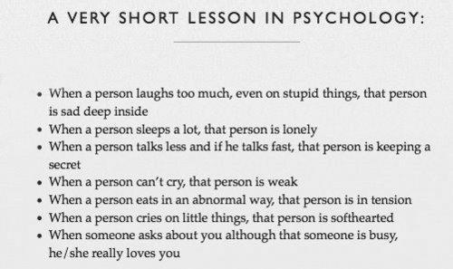 Psychology Facts