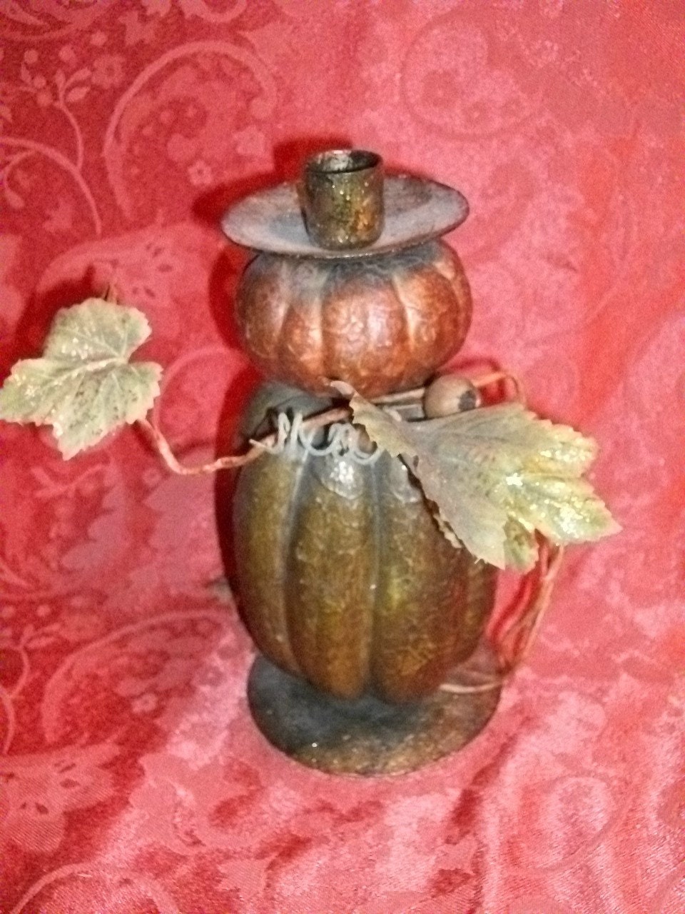 Pumpkin Candle Holders Metal