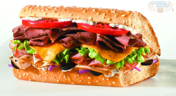 Quiznos Canada Coupons November 2012