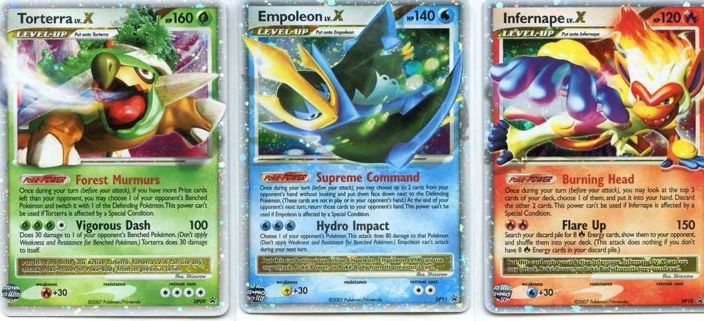 Rare Pokemon Cards Level X