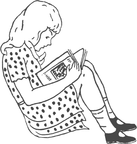 Reading Book Clipart