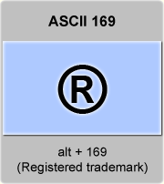 Registered Mark Alt Code
