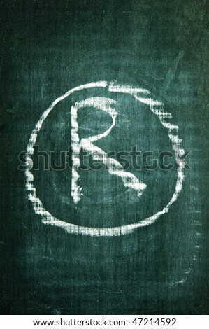 Registered Trademark Logo Font