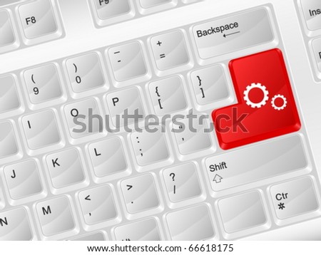 Registered Trademark Logo On Keyboard