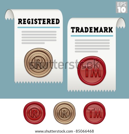 Registered Trademark Logo Vector
