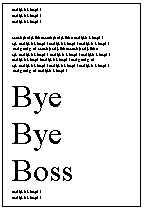 Resignation Letter Format Sample
