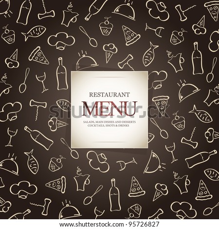 Restaurant Menu Background Design