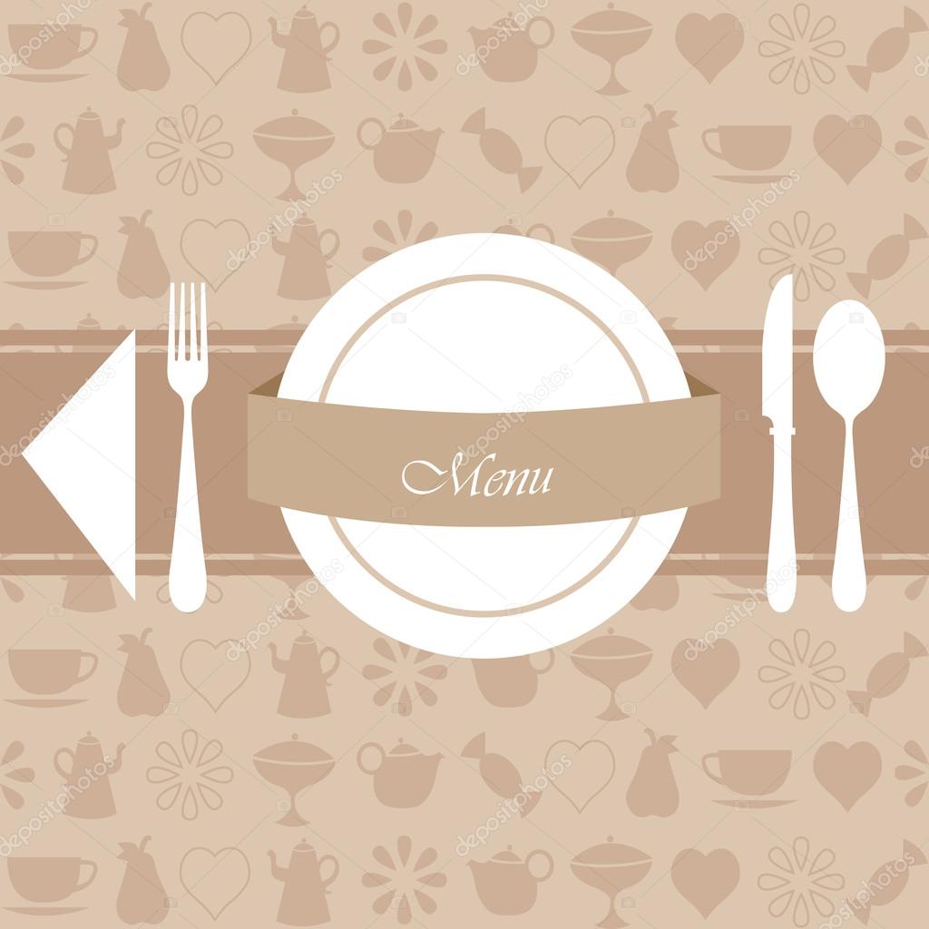 Restaurant Menu Background Design