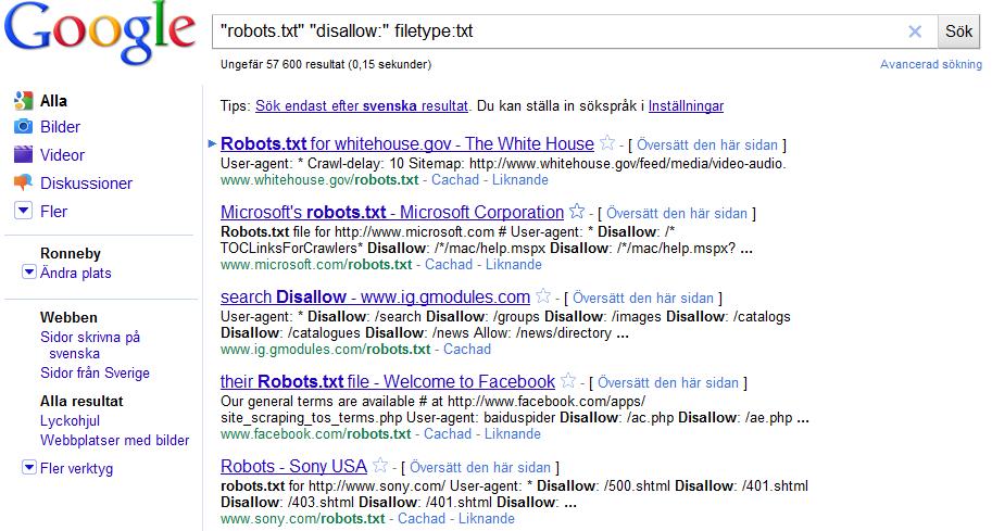 Robots.txt Disallow Filetype.txt