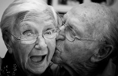 Romance Kiss In Bed