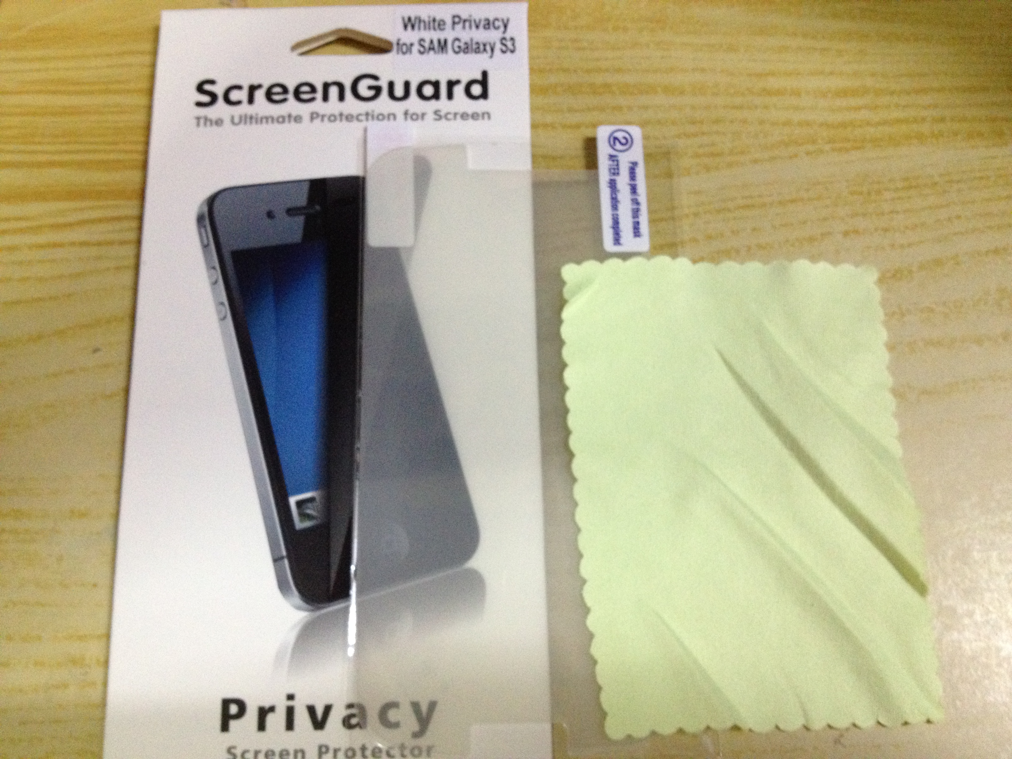 S3 Privacy Screen Protector