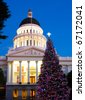 Sacramento Capitol Christmas Tree