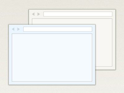 Safari Browser Window Psd