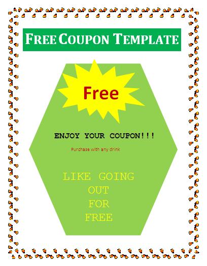 Sample Coupons Templates Free