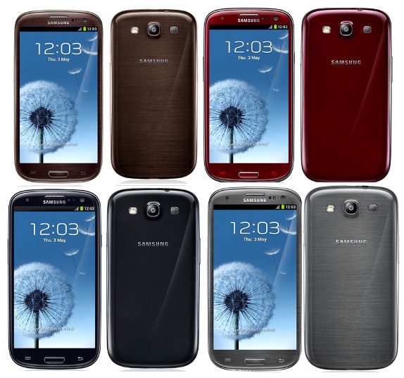 Samsung Galaxy S3 Blue Colour Price In India