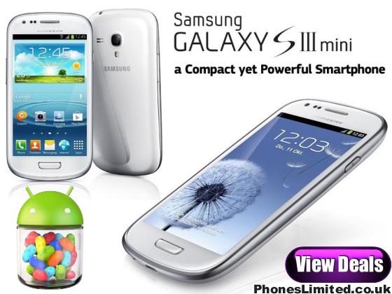 Samsung Galaxy S3 Mini Blue Colour