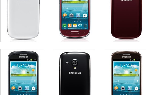 Samsung Galaxy S3 Mini Colours