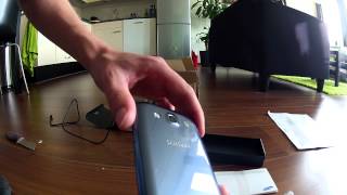 Samsung Galaxy S3 Mini Pebble Blue Unboxing