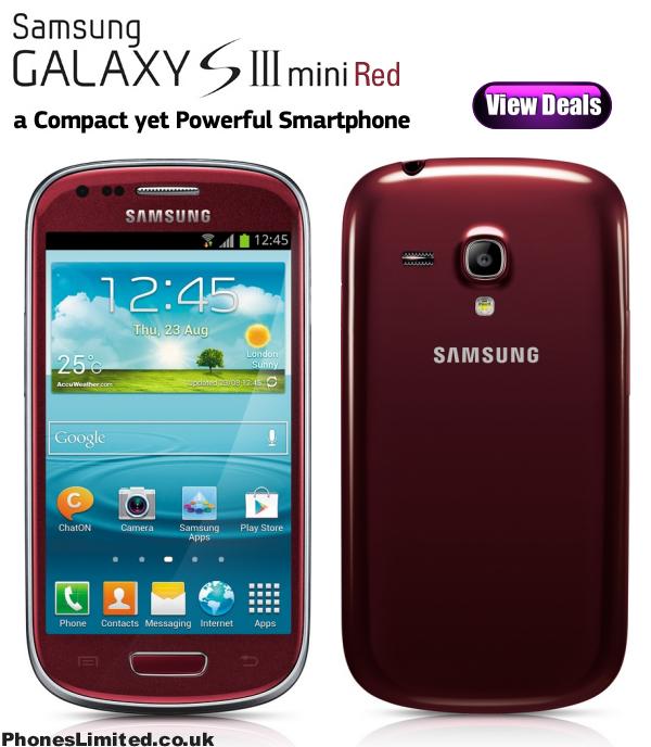 Samsung Galaxy S3 Mini White Contract Deals